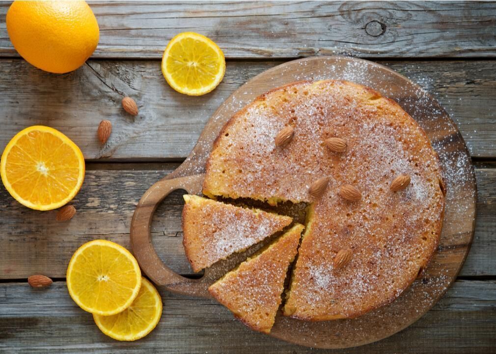 Orange Vegan Cake